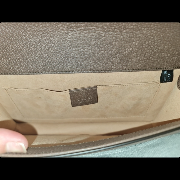 Gucci GG Supreme Dionysus Clutch, Brown Monogram - As New Condition RRP $1899 - Picture 9 of 12